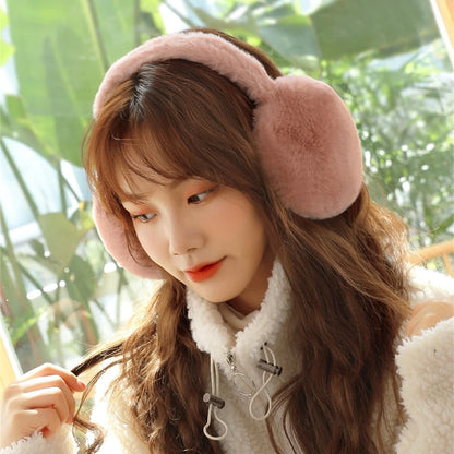 Women's Foldable Plush Earmuffs