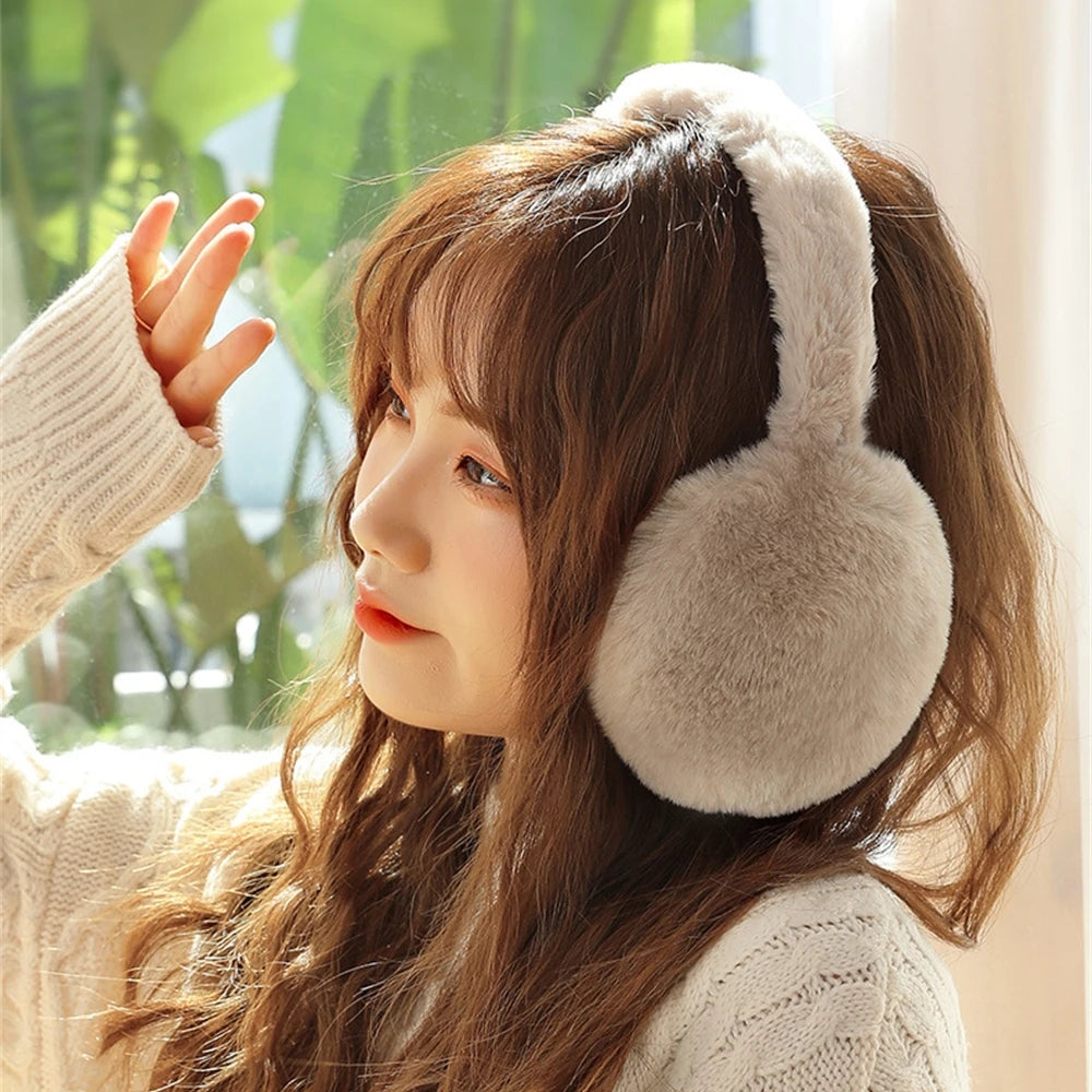 Women's Foldable Plush Earmuffs