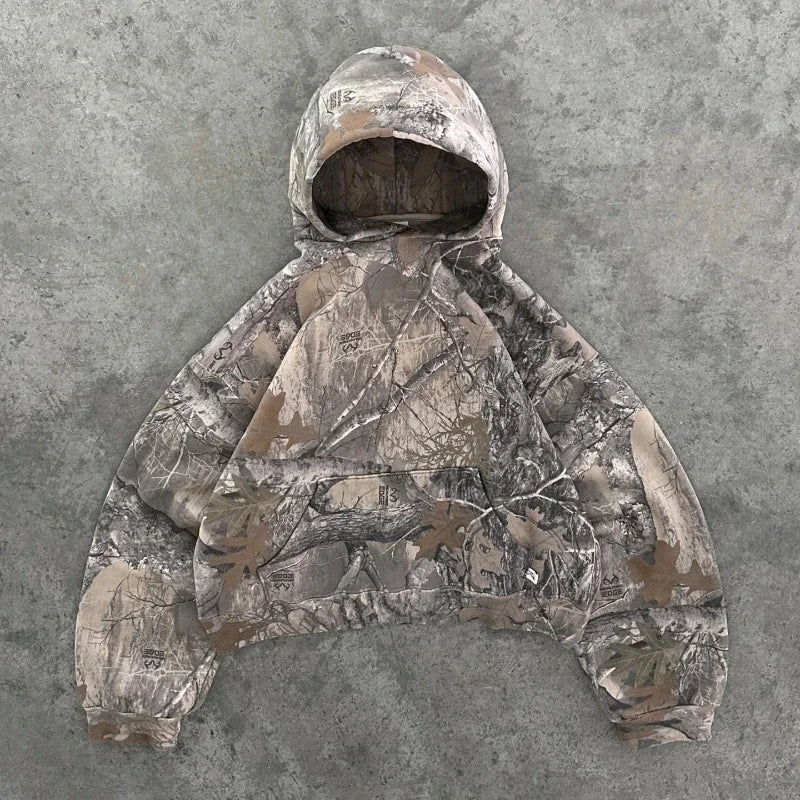 Camo Hoodie Zip-Up/Pullover