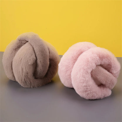 Women's Foldable Plush Earmuffs