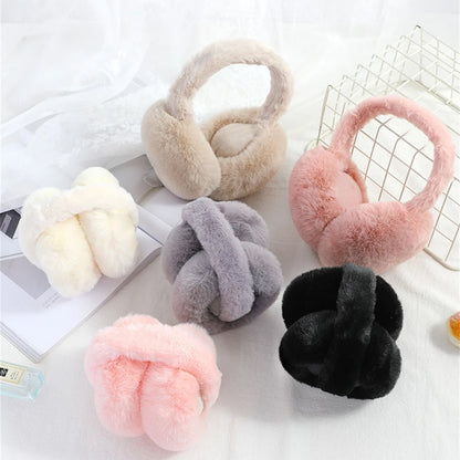 Women's Foldable Plush Earmuffs