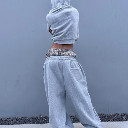 Retro Pattern Sweatpants