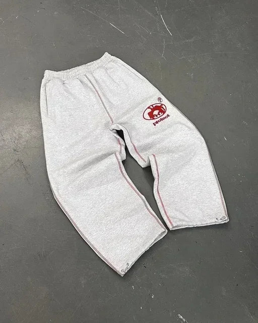 Embroidered Drawstring Sweats