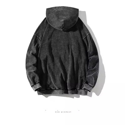 Men's Washed Cotton Hoodie