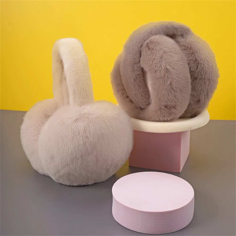 Women's Foldable Plush Earmuffs