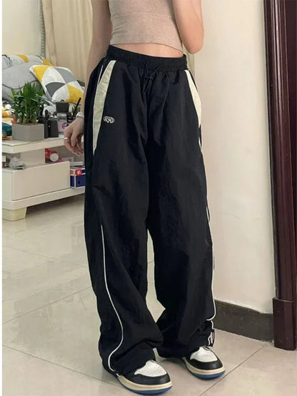 Streetwear Gray Sweatpants For Women